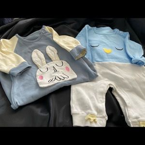 One piece Pat Pat Easter outfits for infants.